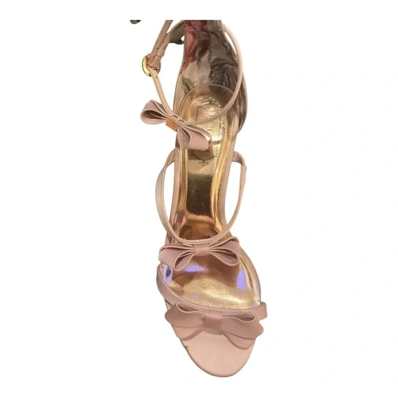 Ted Baker Women's Pink Nuscala Ankle Strap Sandals Size 9 - Picture 5 of 16